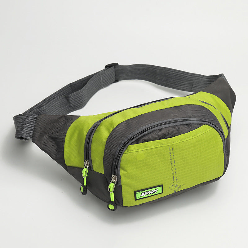 Wholesale Outdoor mountaineering multifunctional men's and women's running waist bag leisure travel waterproof crossbody chest bag